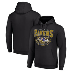 Baltimore Ravens Starter ‘80s Inspired Pullover Hoodie Black | NFL