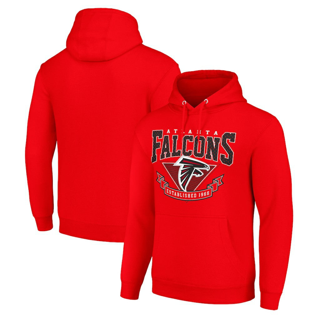 Atlanta Falcons Starter ‘80s Inspired Pullover Hoodie Red | NFL