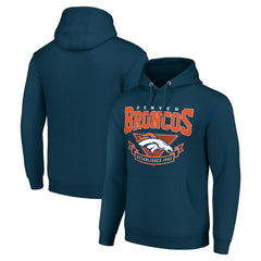 Denver Broncos Starter ‘80s Inspired Pullover Hoodie Navy | NFL