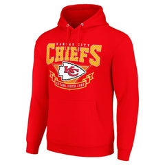 Kansas City Chiefs Starter ‘80s Inspired Pullover Hoodie Red | NFL