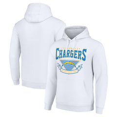 Los Angeles Chargers Starter ‘80s Inspired Pullover Hoodie White | NFL
