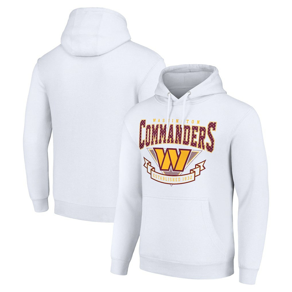 Washington Commanders Starter ‘80s Inspired Pullover Hoodie White | NFL