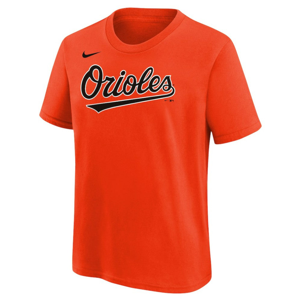 Jackson Holliday Baltimore Orioles Nike Youth Name & Number T-Shirt - MLB