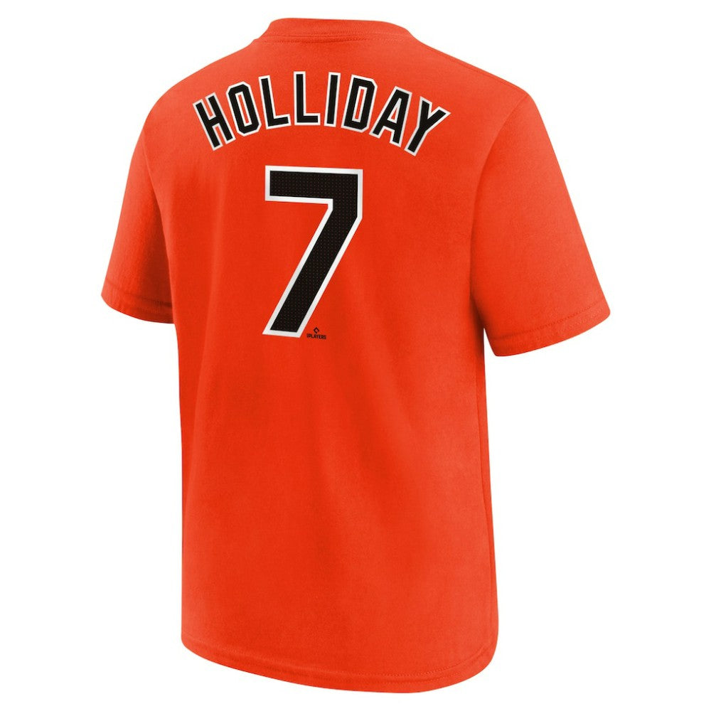 Jackson Holliday Baltimore Orioles Nike Youth Name & Number T-Shirt - MLB