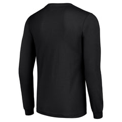 Detroit Lions Starter Player X Logo Graphic Long Sleeve T-Shirt Black | NFL