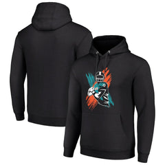 Miami Dolphins Starter Player X Fleece Pullover Hoodie Black | NFL