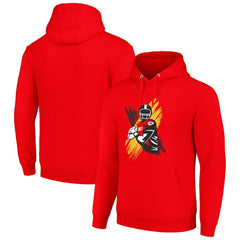 Kansas City Chiefs Starter Player X Fleece Pullover Hoodie Red | NFL