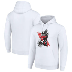 Atlanta Falcons Starter Player X Fleece Pullover Hoodie White | NFL