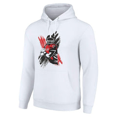 Atlanta Falcons Starter Player X Fleece Pullover Hoodie White | NFL