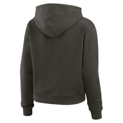 Tampa Bay Buccaneers WEAR by Erin Andrews Women's Waffle Hoodie Pullover Top Pewter | NFL