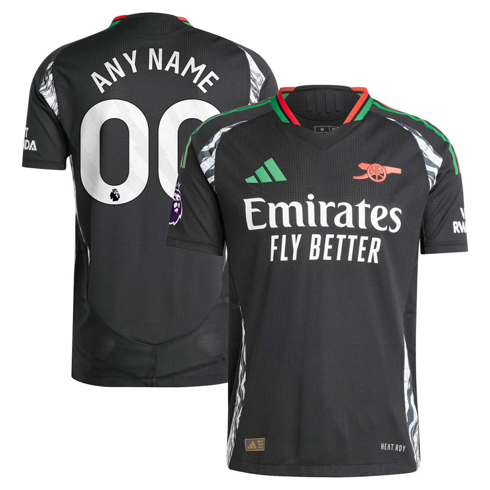Arsenal 2024/25 Away Custom Jersey Black | Adidas online