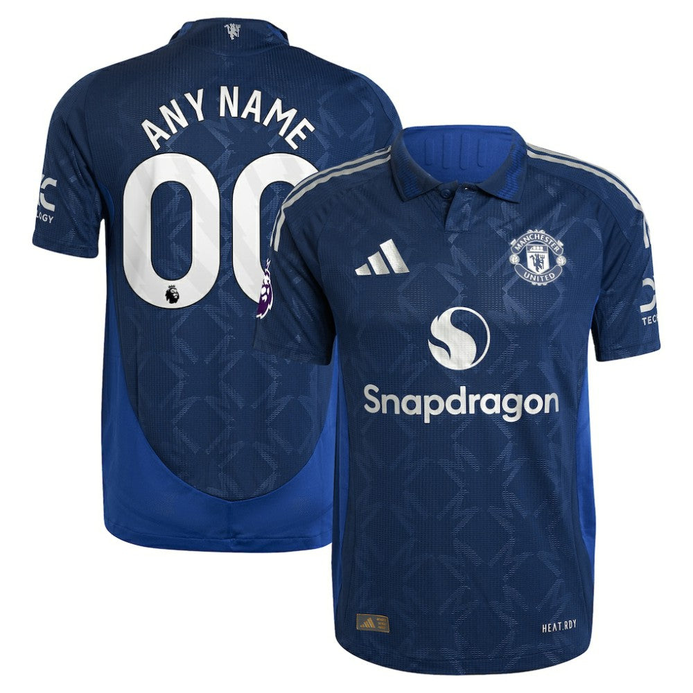 Manchester United 2024/25 Away Custom Jersey Navy | Adidas discount