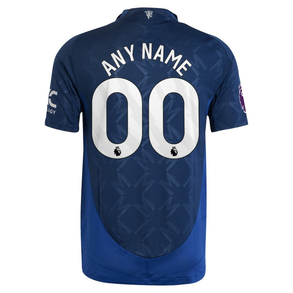 Manchester United 2024/25 Away Custom Jersey Navy | Adidas discount