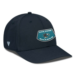 San Jose Sharks Levelwear Rise Skylight Flex Hat - Black - NHL