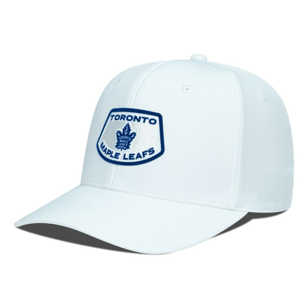Toronto Maple Leafs Levelwear Rise Skylight Flex Hat - White - NHL