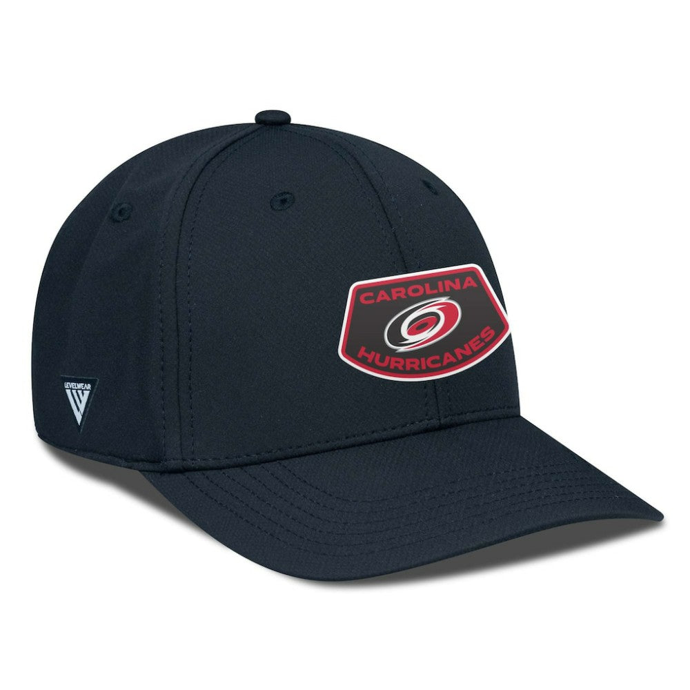 Carolina Hurricanes Levelwear Rise Skylight Flex Hat - Black - NHL