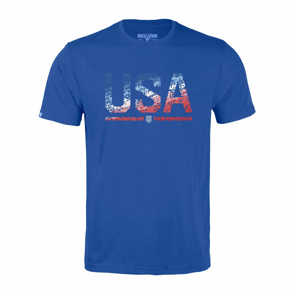 USMNT Levelwear Richmond T-Shirt Royal - FIFA World CUP