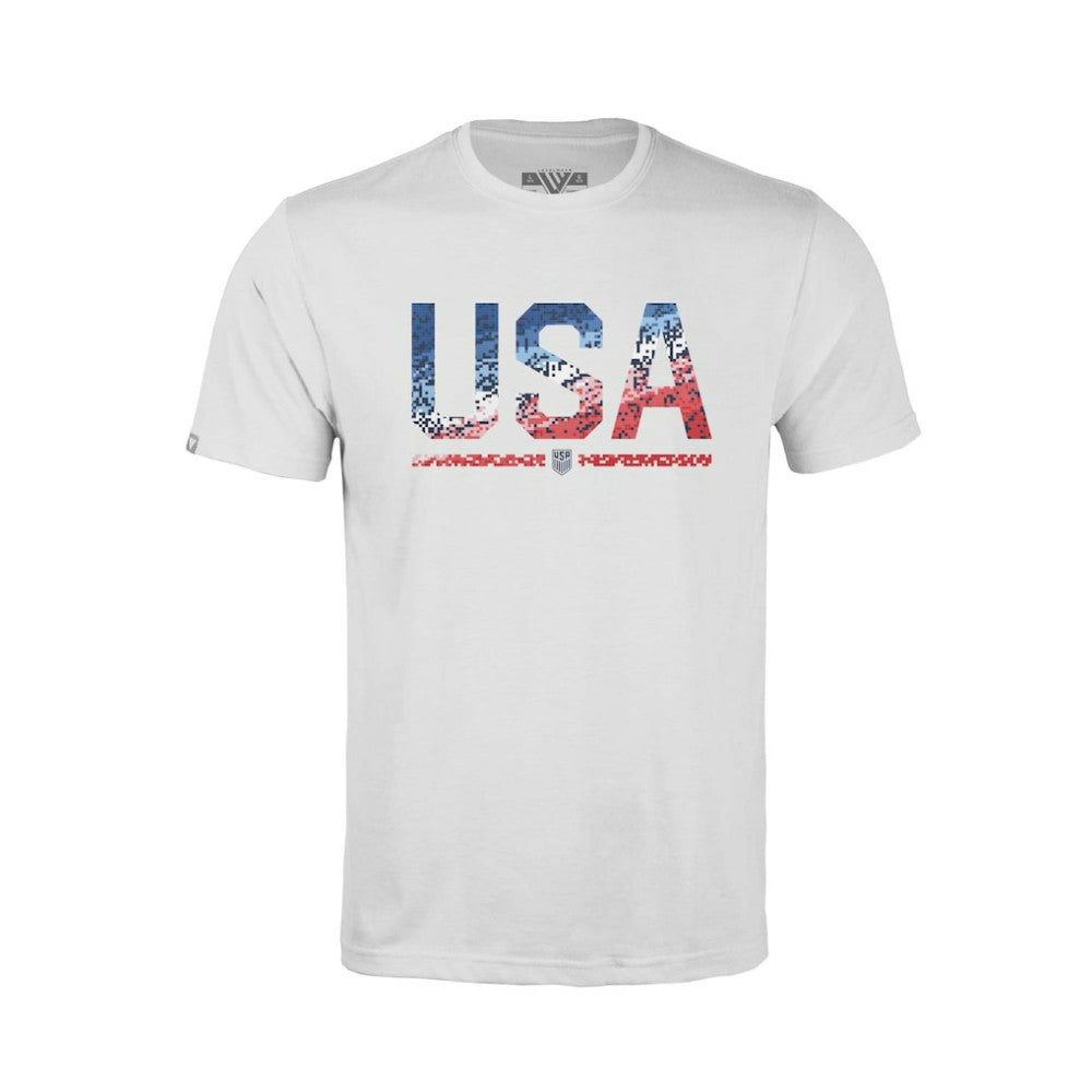 USMNT Levelwear Youth Little Richmond T-Shirt White - FIFA World CUP