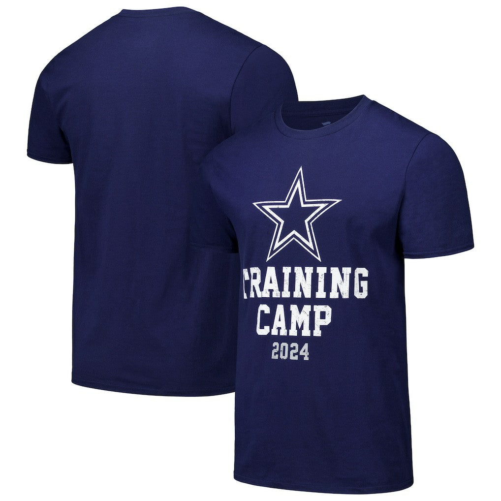 Dallas Cowboys 2024 Training Camp T-Shirt Navy | NFL