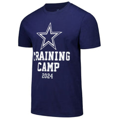 Dallas Cowboys 2024 Training Camp T-Shirt Navy | NFL