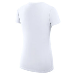 Cleveland Cavaliers G-III 4Her by Carl Banks Women's Super-Slim Fit Lightweight Team Name Collage Graphic V-Neck T-Shirt White - NBA