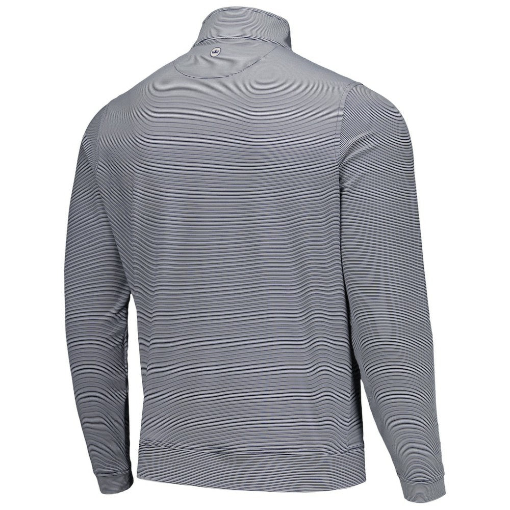Houston Astros Peter Millar Perth Sugar Stripe Performance Quarter-Zip Top - MLB