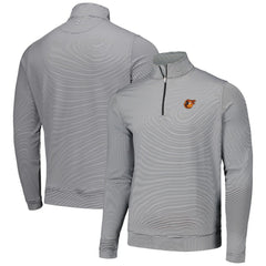 Baltimore Orioles Peter Millar Perth Sugar Stripe Performance Quarter-Zip Top - MLB