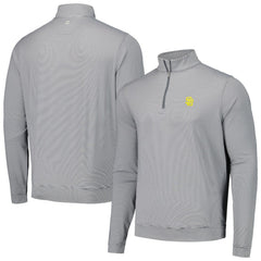 San Diego Padres Peter Millar Perth Sugar Stripe Performance Quarter-Zip Top - MLB