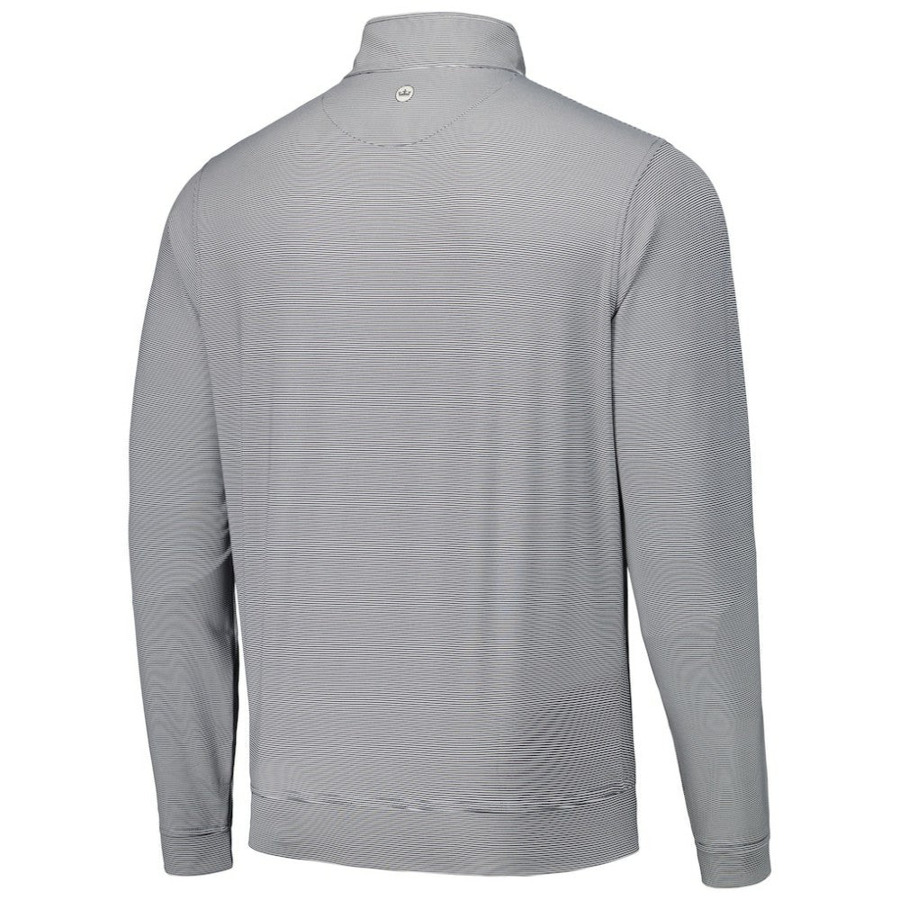 San Diego Padres Peter Millar Perth Sugar Stripe Performance Quarter-Zip Top - MLB
