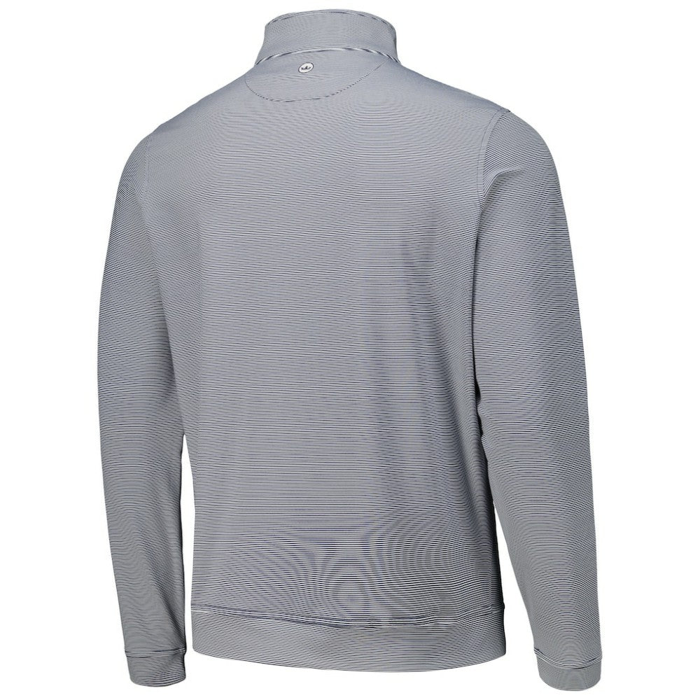 St. Louis Cardinals Peter Millar Perth Sugar Stripe Performance Quarter-Zip Top - MLB