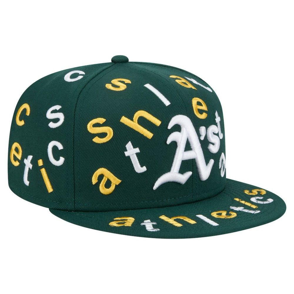 Oakland Athletics New Era Team Confetti 59FIFTY Fitted Hat - MLB