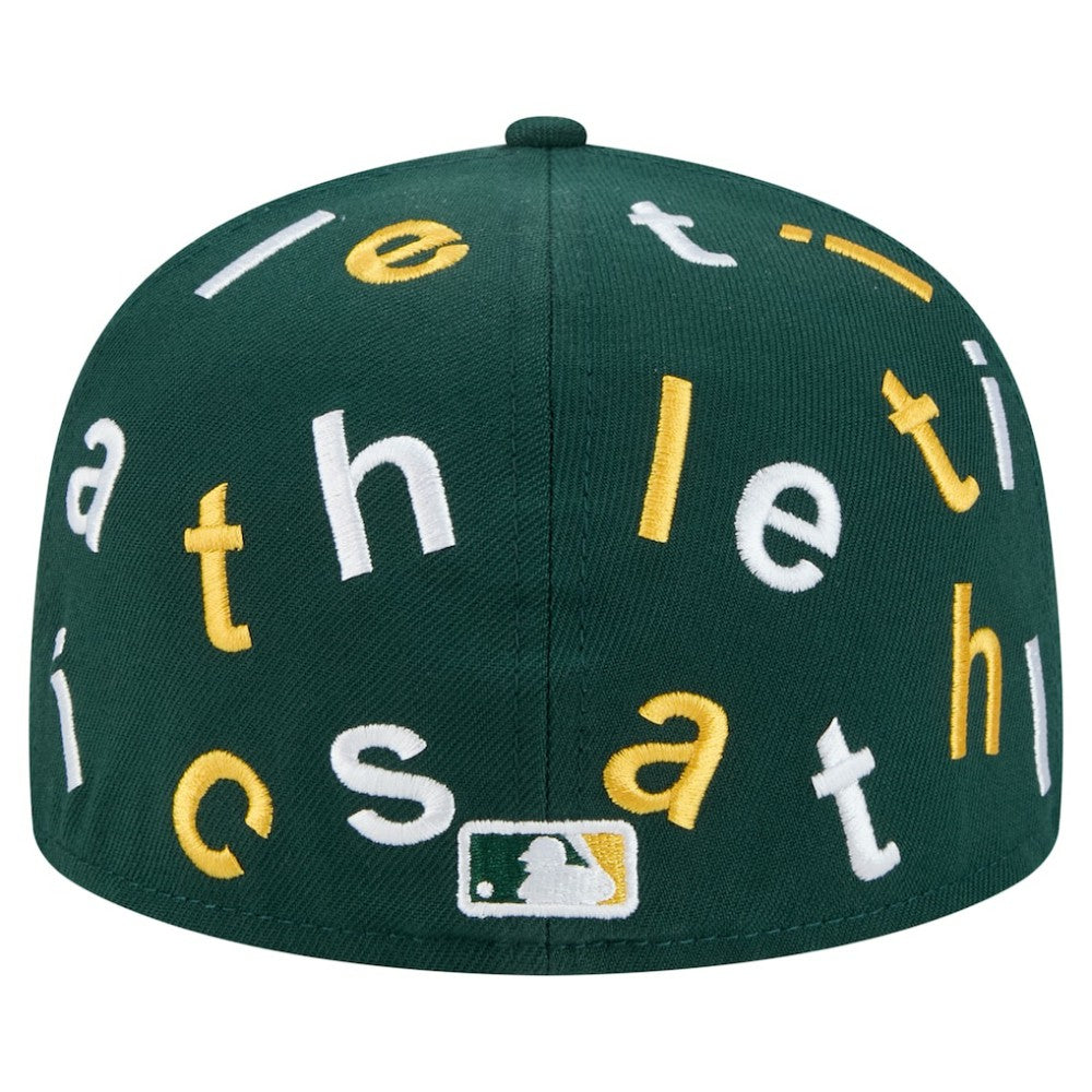 Oakland Athletics New Era Team Confetti 59FIFTY Fitted Hat - MLB