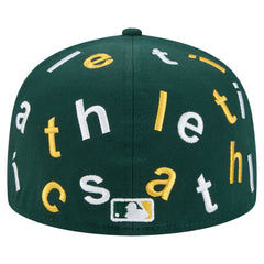 Oakland Athletics New Era Team Confetti 59FIFTY Fitted Hat - MLB