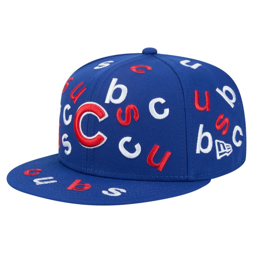 Chicago Cubs New Era Team Confetti 59FIFTY Fitted Hat - MLB
