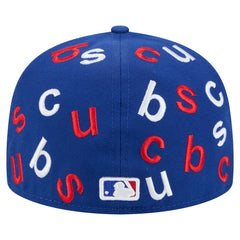 Chicago Cubs New Era Team Confetti 59FIFTY Fitted Hat - MLB