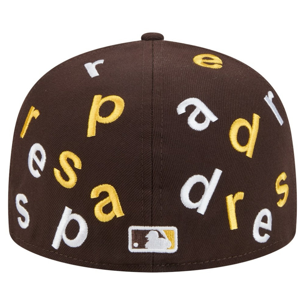San Diego Padres New Era Team Confetti 59FIFTY Fitted Hat - MLB