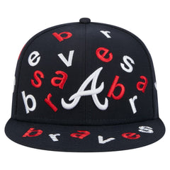 Atlanta Braves New Era Team Confetti 59FIFTY Fitted Hat - MLB