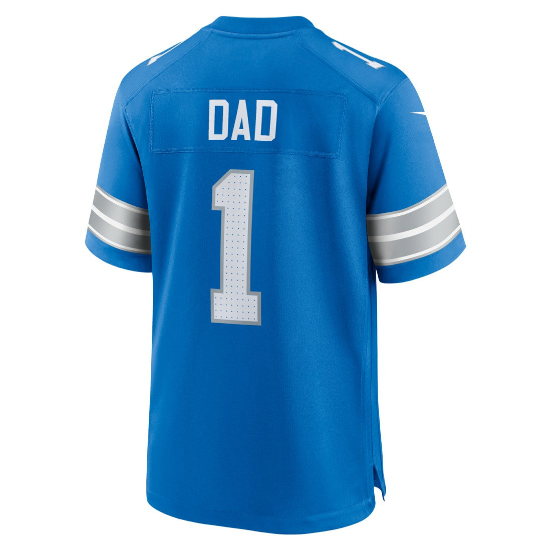 Number 1 Dad Detroit Lions Game Jersey Blue | Nike for Sale