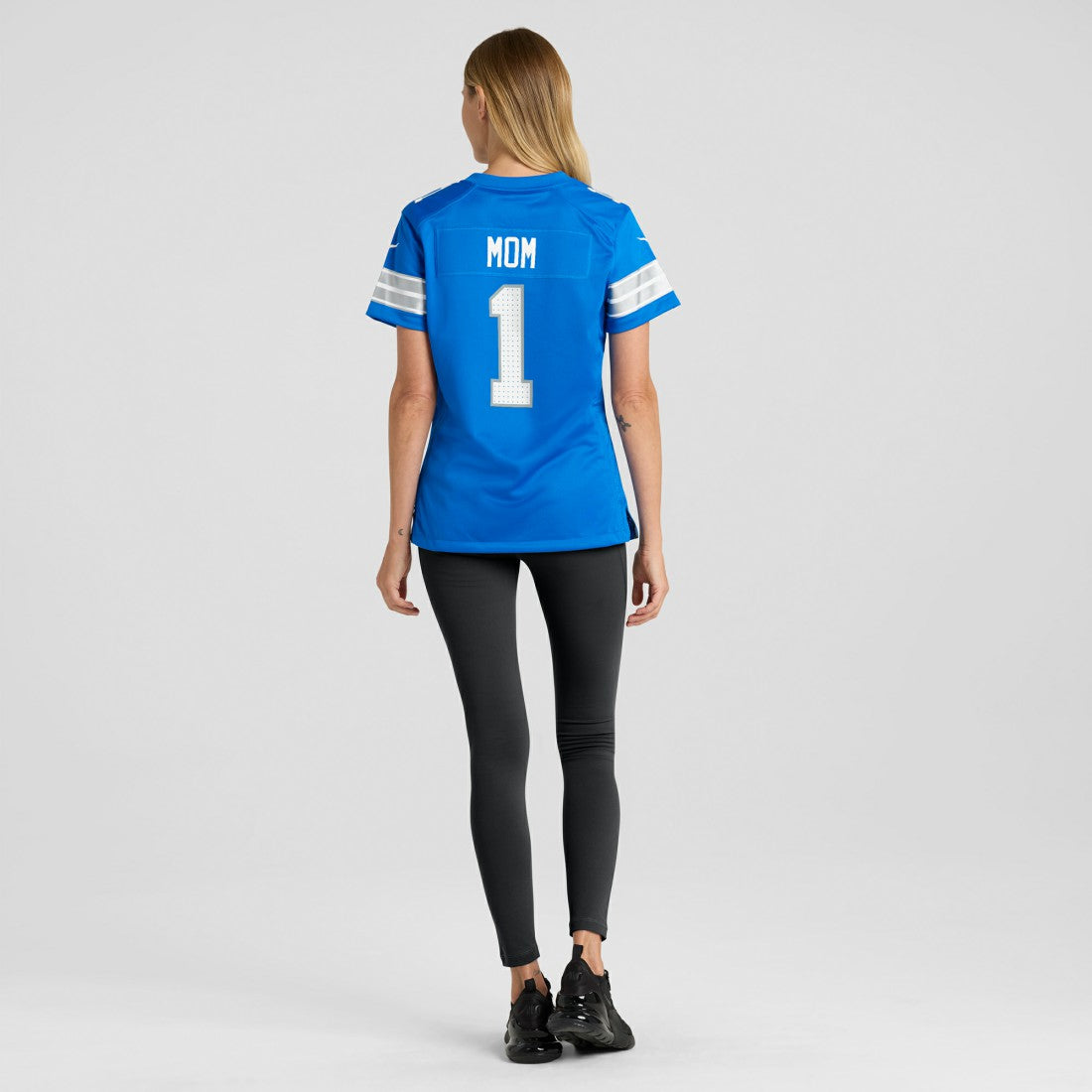 Number 1 Mom Detroit Lions Game Jersey Blue | Nike for Sale