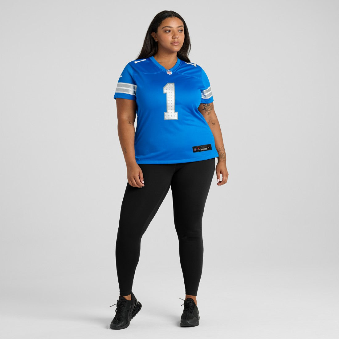 Number 1 Mom Detroit Lions Game Jersey Blue | Nike for Sale
