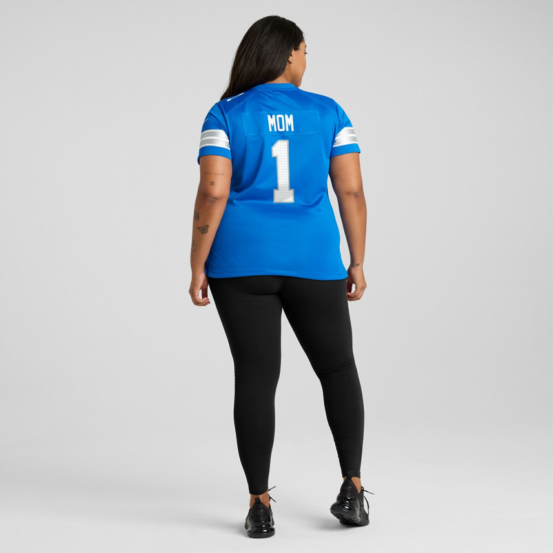 Number 1 Mom Detroit Lions Game Jersey Blue | Nike for Sale