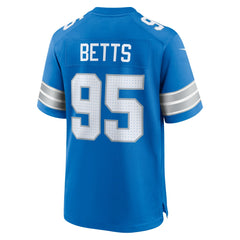 Mathieu Betts Detroit Lions Game Jersey Blue | Nike for Sale