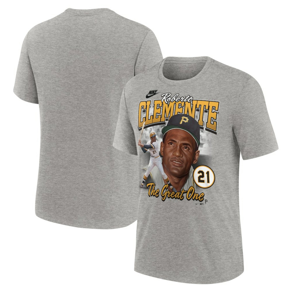 Roberto Clemente Pittsburgh Pirates Nike Cooperstown Collection Player Local T-Shirt - MLB