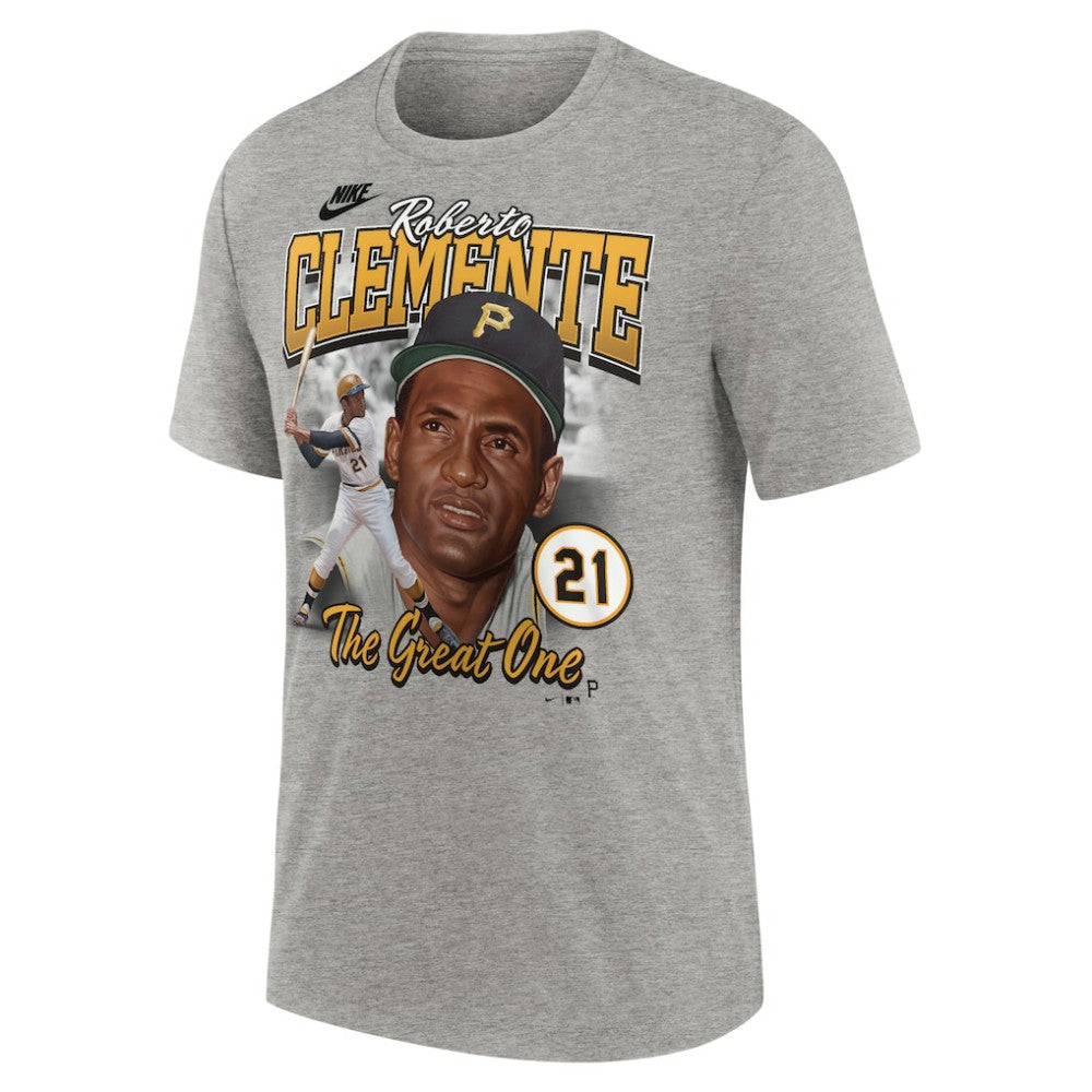 Roberto Clemente Pittsburgh Pirates Nike Cooperstown Collection Player Local T-Shirt - MLB