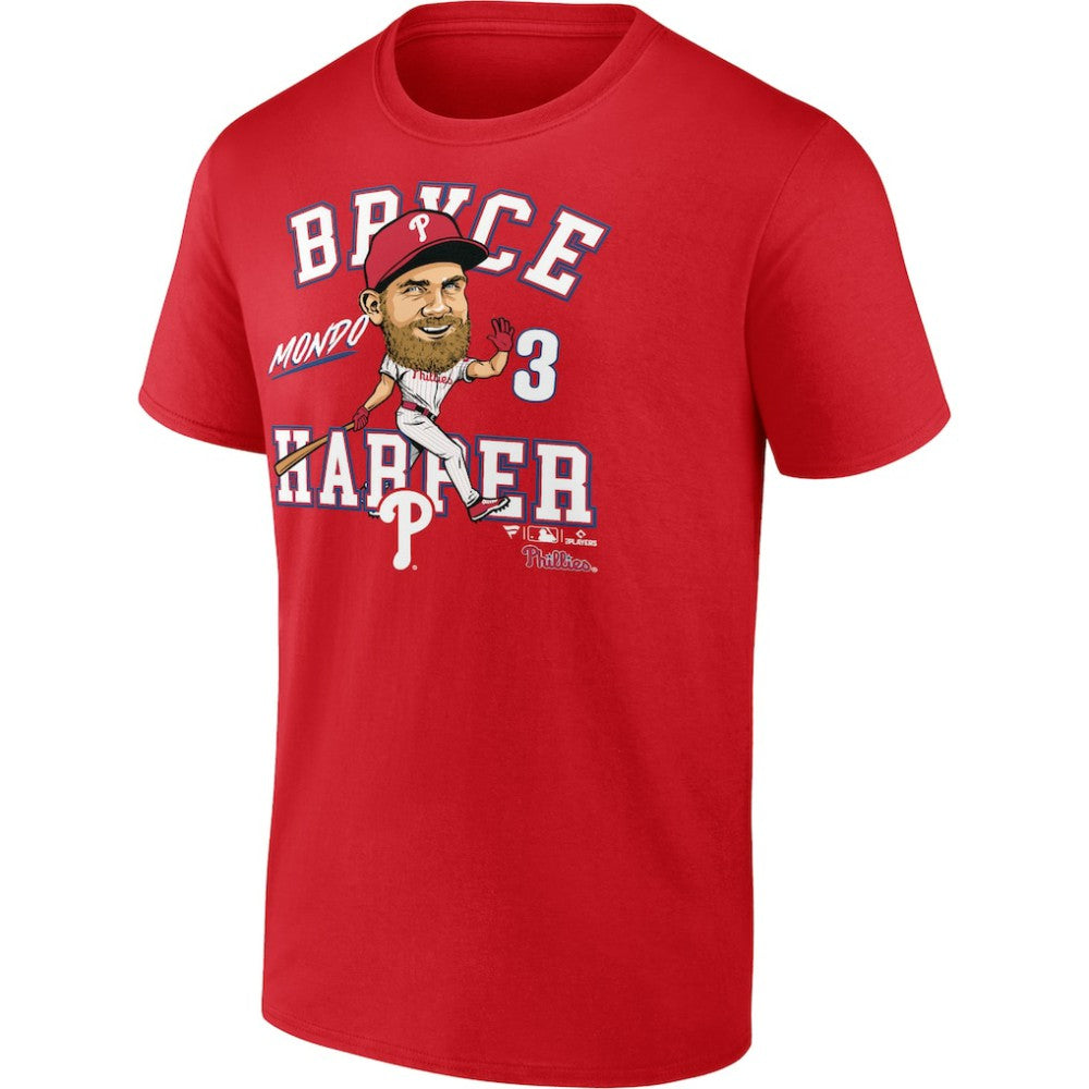 Bryce Harper Philadelphia Phillies Fanatics Hometown Caricature T-Shirt - MLB