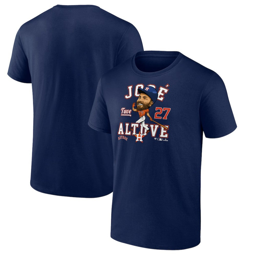 Jose Altuve Houston Astros Fanatics Hometown Caricature T-Shirt - MLB
