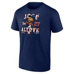 Jose Altuve Houston Astros Fanatics Hometown Caricature T-Shirt - MLB