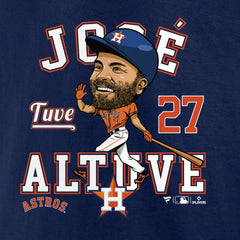 Jose Altuve Houston Astros Fanatics Hometown Caricature T-Shirt - MLB