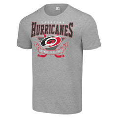 Carolina Hurricanes Starter Team Logo Graphic T-Shirt - Heather Gray - NHL