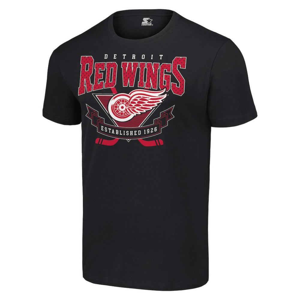 Detroit Red Wings Starter Team Logo Graphic T-Shirt - Black - NHL
